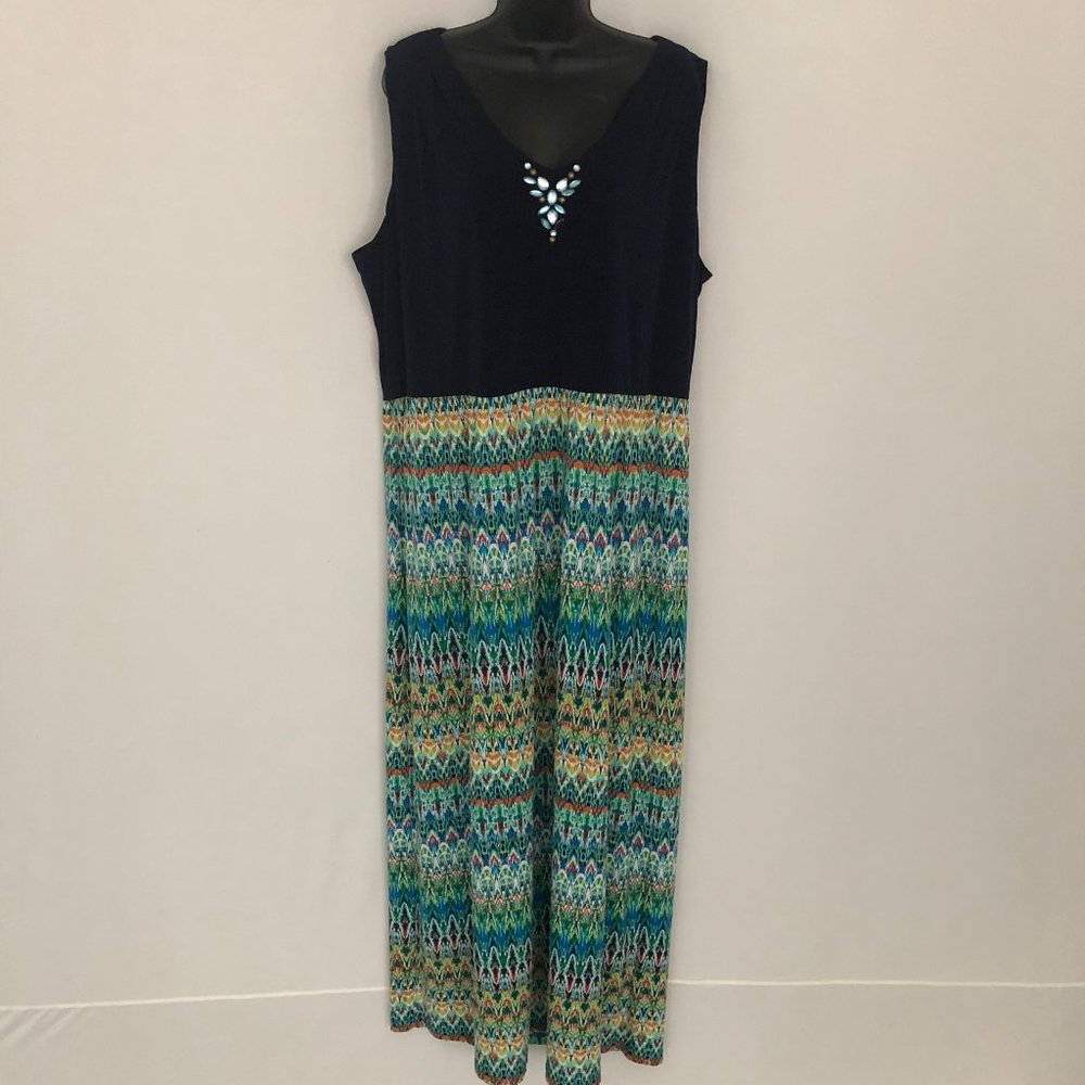 Ruby Road Plus Size Maxi Dress - Picture 2 of 8